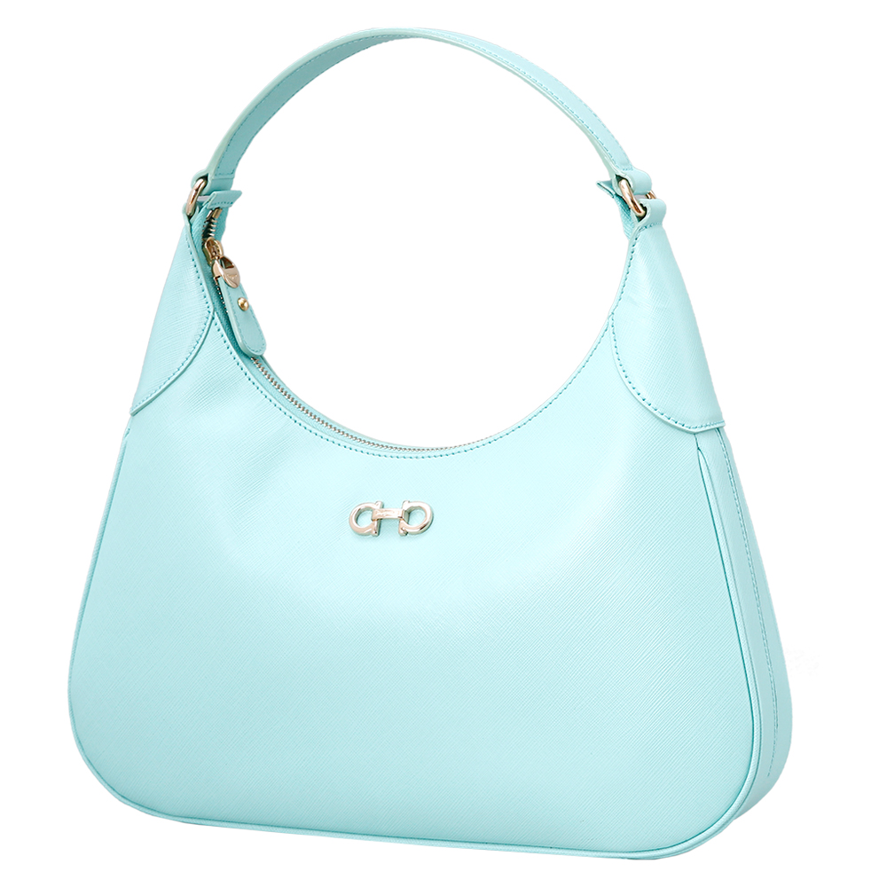 FERRAGAMO(USED)페레가모 간치니장식 호보백