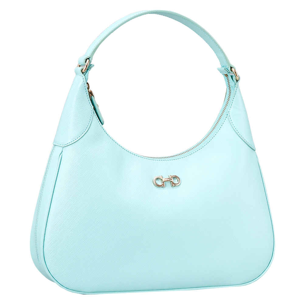 FERRAGAMO(USED)페레가모 간치니장식 호보백