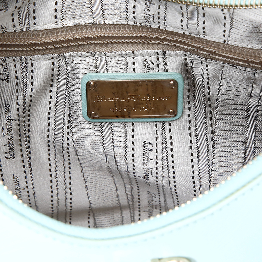 FERRAGAMO(USED)페레가모 간치니장식 호보백