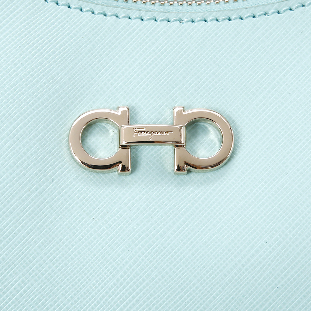 FERRAGAMO(USED)페레가모 간치니장식 호보백
