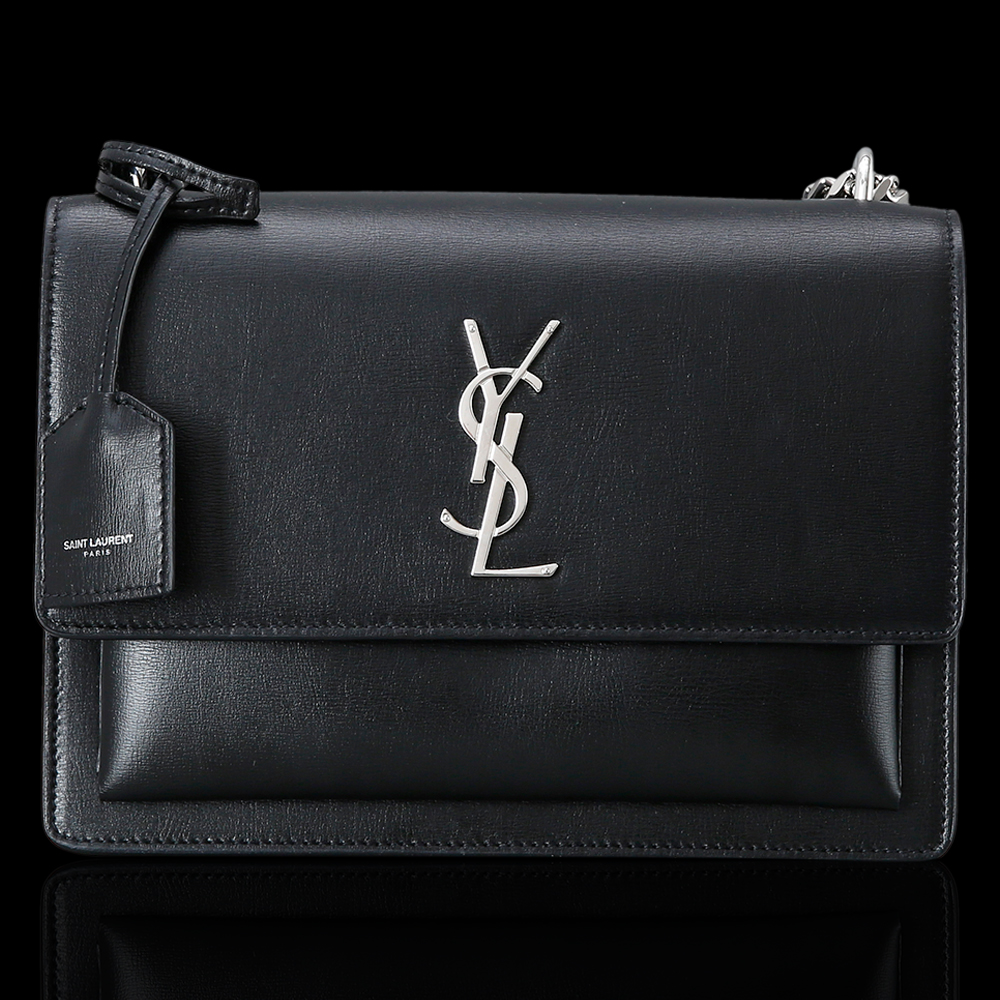 Yves Saint Laurent(USED)생로랑 선셋 블랙 미듐