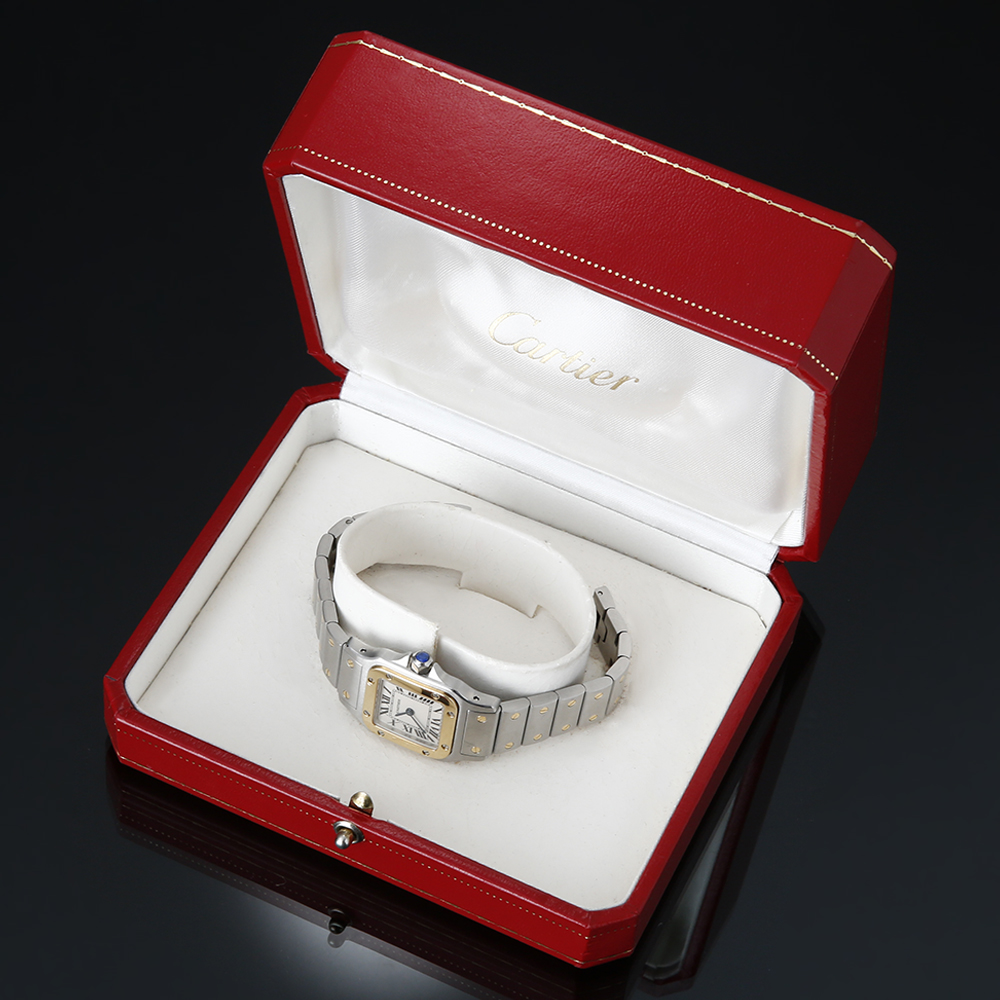 CARTIER(USED)까르띠에 산토스 갈베 콤비 스몰