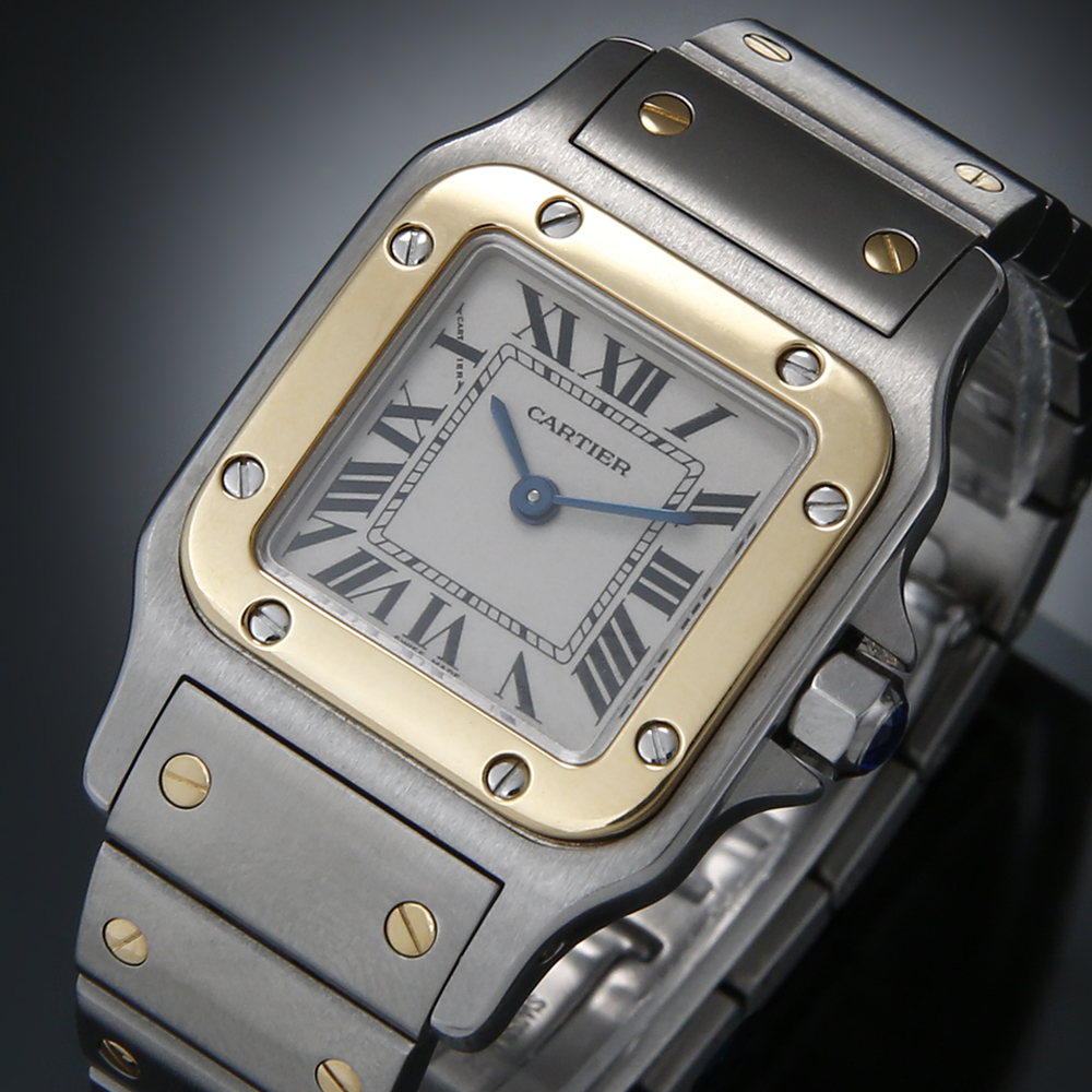 CARTIER(USED)까르띠에 산토스 갈베 콤비 스몰