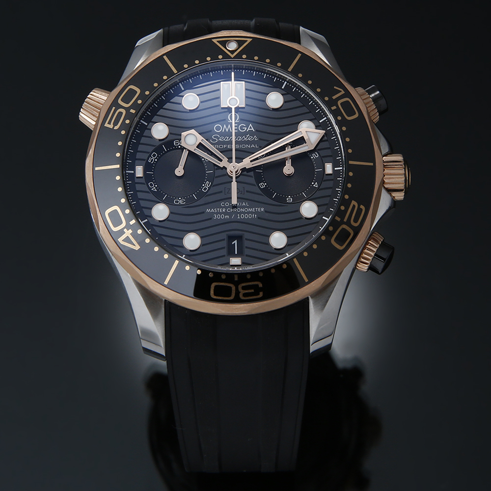 OMEGA(USED)오메가 씨마스터 다이버300 크로노 콤비