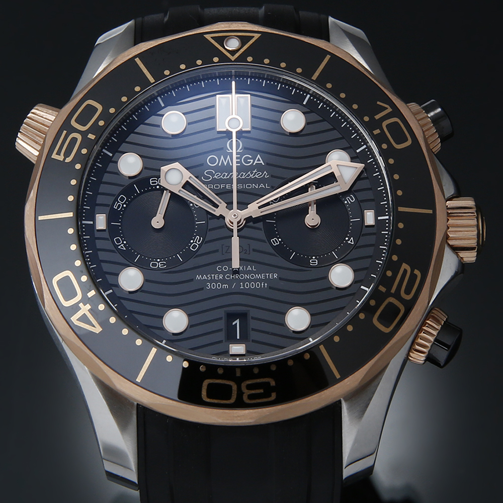 OMEGA(USED)오메가 씨마스터 다이버300 크로노 콤비