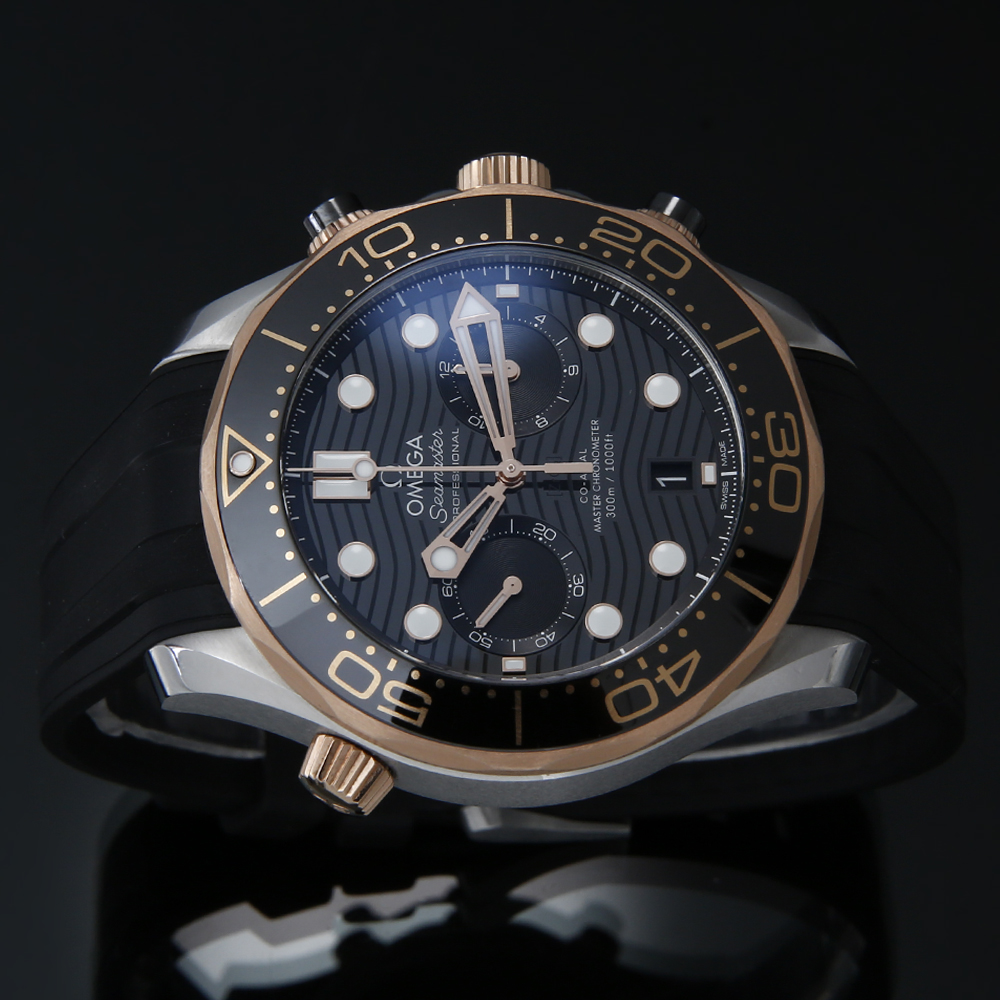 OMEGA(USED)오메가 씨마스터 다이버300 크로노 콤비