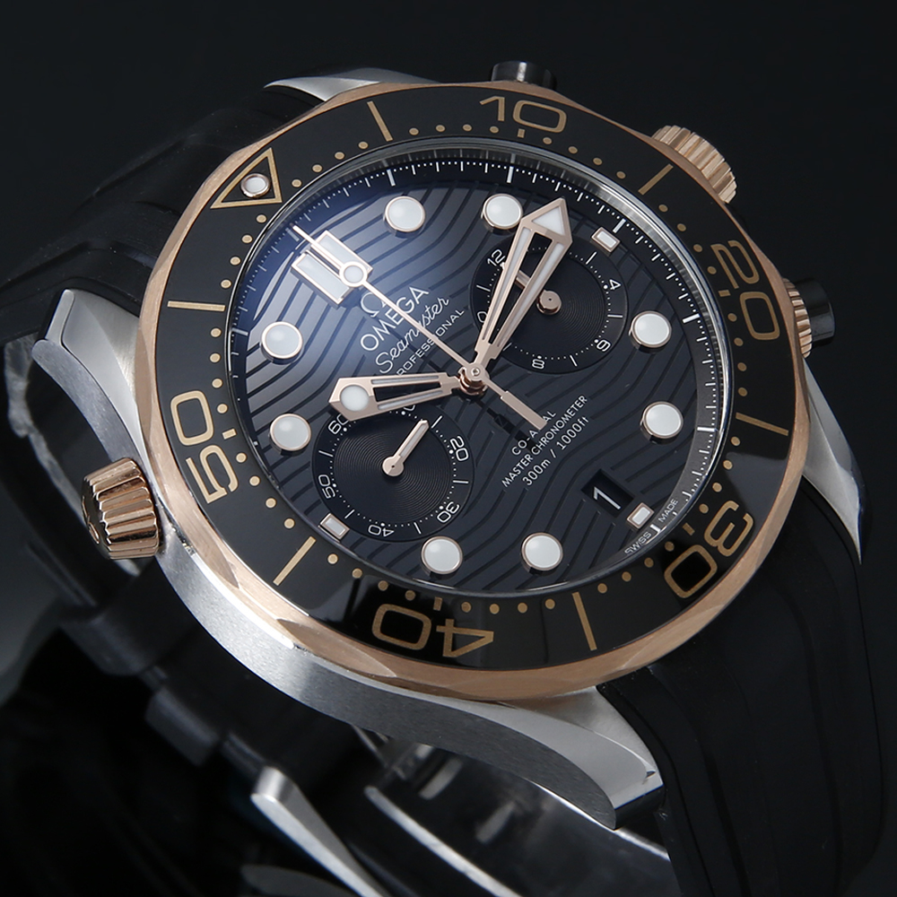 OMEGA(USED)오메가 씨마스터 다이버300 크로노 콤비