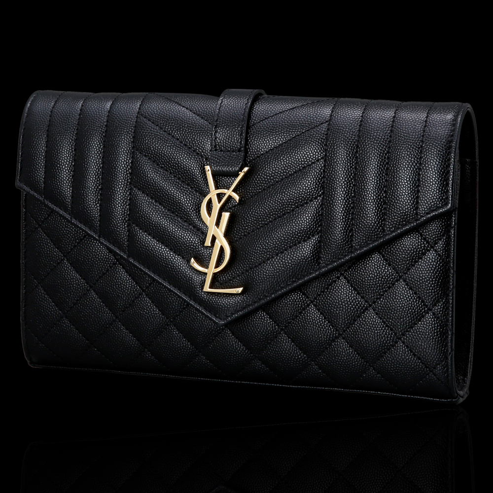 Yves Saint Laurent(USED)생로랑 믹스 마틀라세 모노그램 WOC