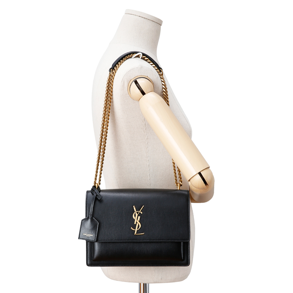 Yves Saint Laurent(USED)생로랑 선셋 블랙 미듐