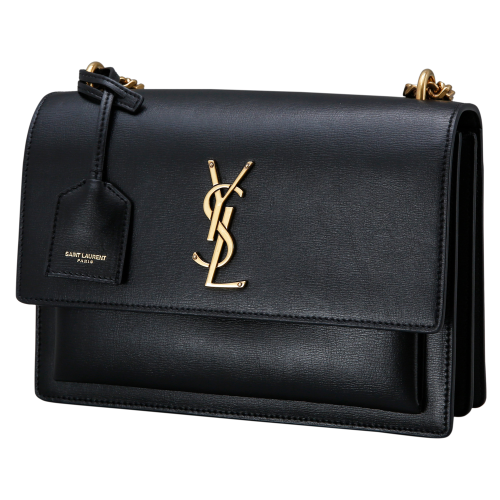 Yves Saint Laurent(USED)생로랑 선셋 블랙 미듐