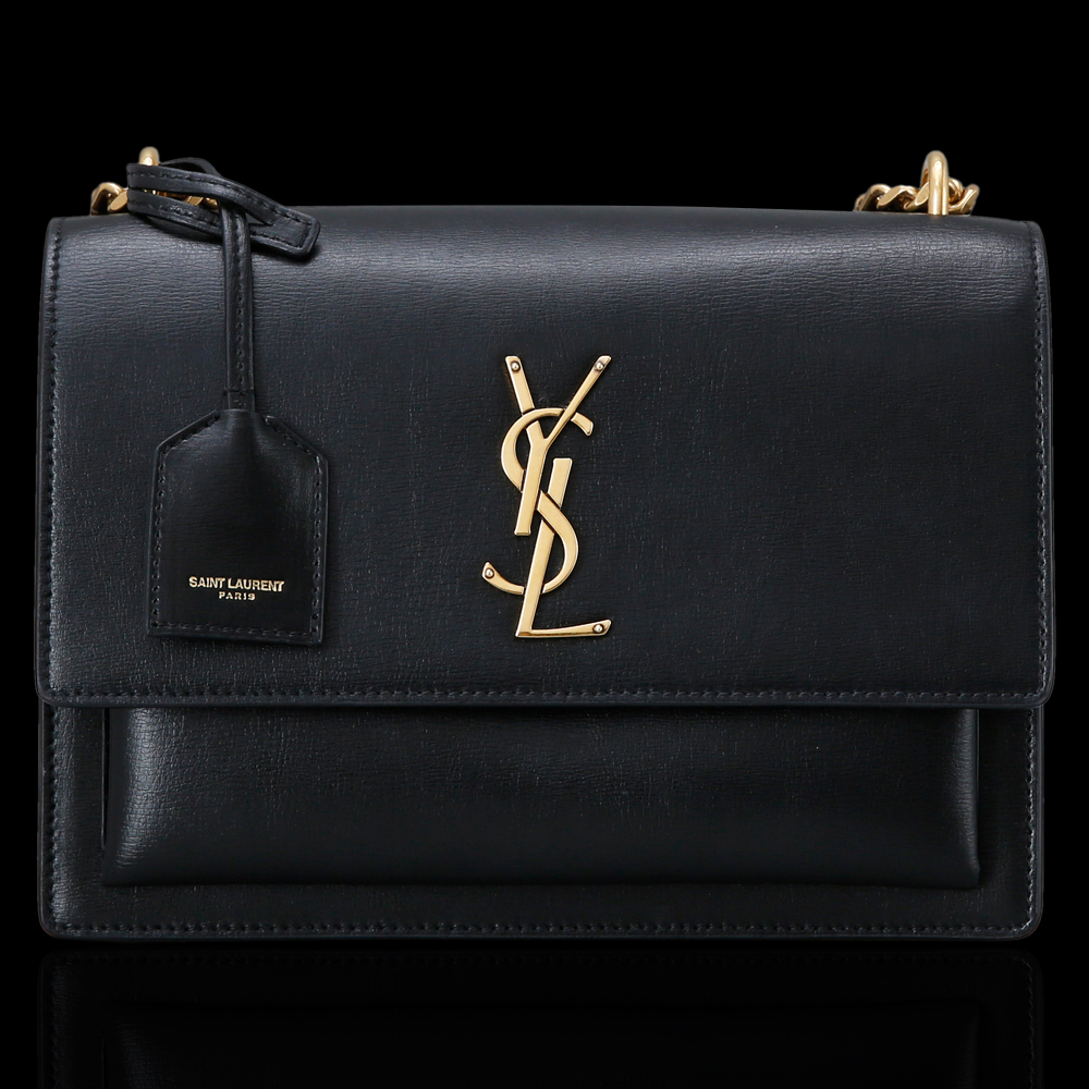 Yves Saint Laurent(USED)생로랑 선셋 블랙 미듐