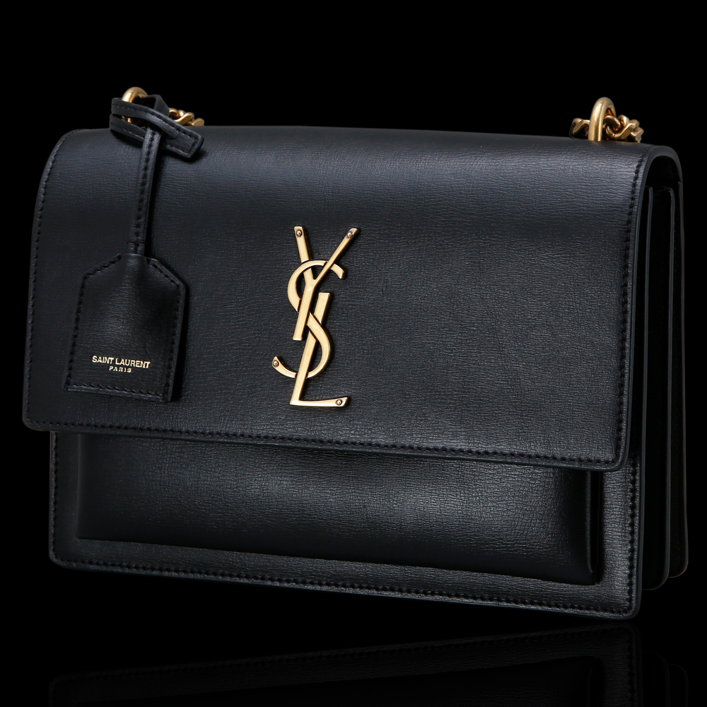 Yves Saint Laurent(USED)생로랑 선셋 블랙 미듐