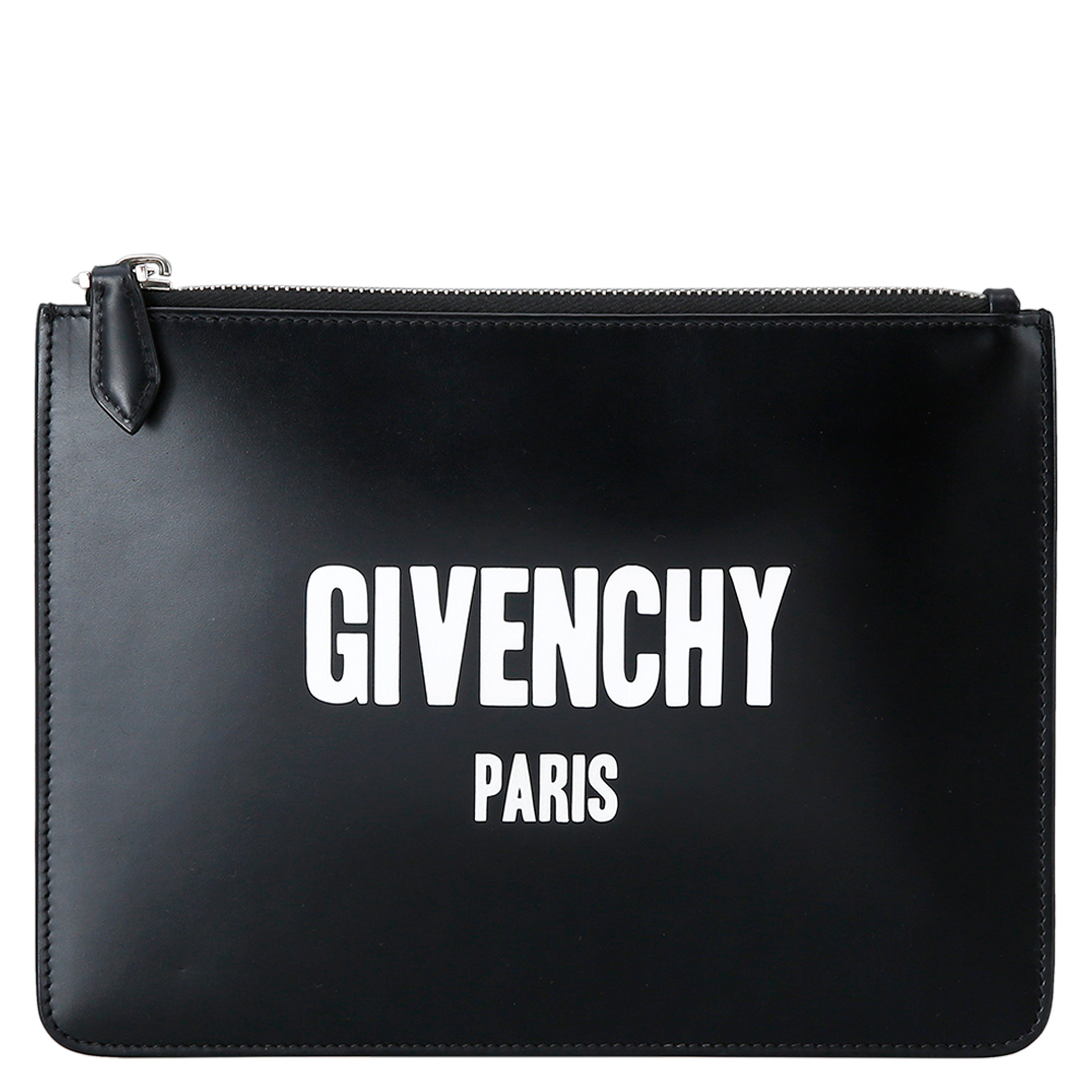 GIVENCHY(USED)지방시 로고 클러치