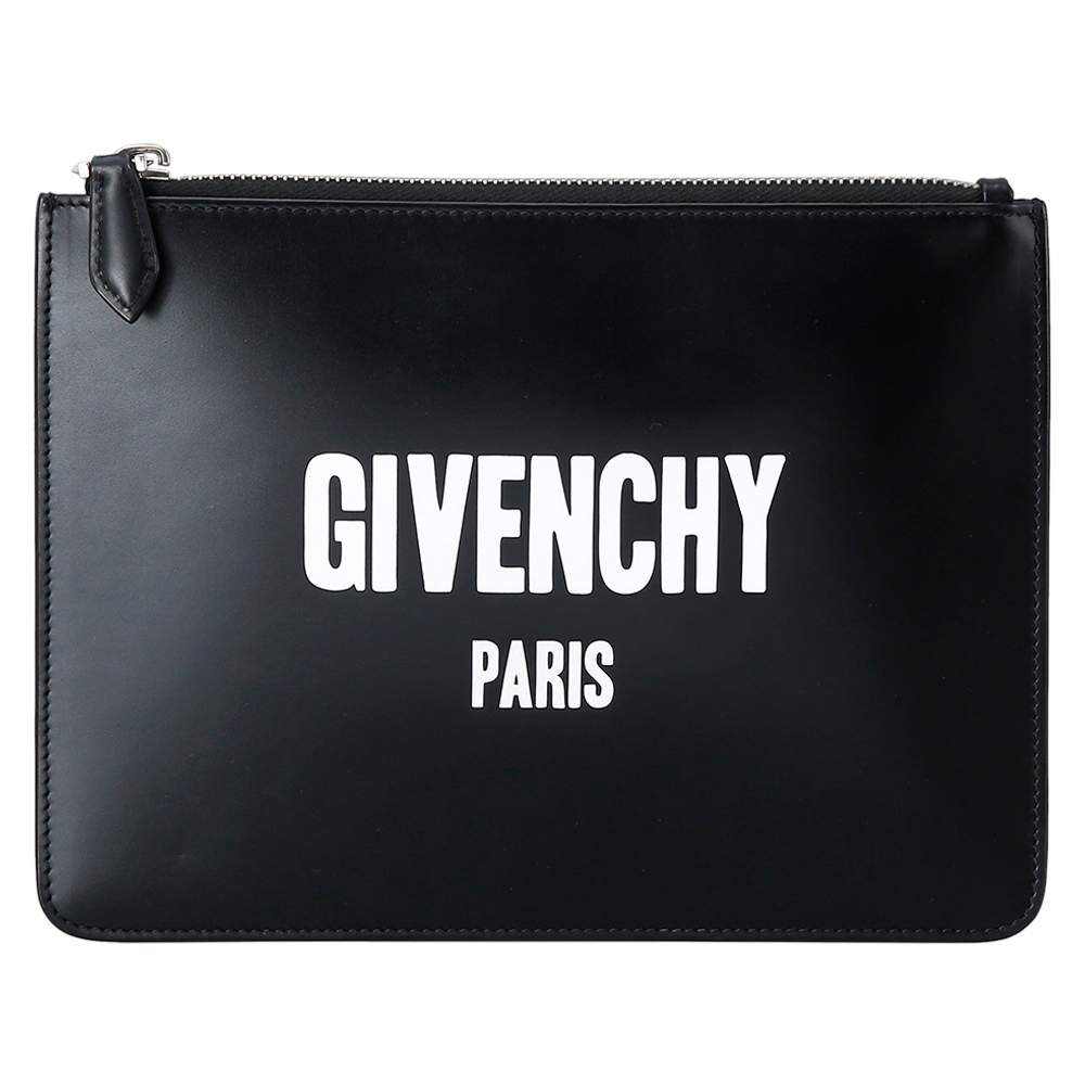 GIVENCHY(USED)지방시 로고 클러치