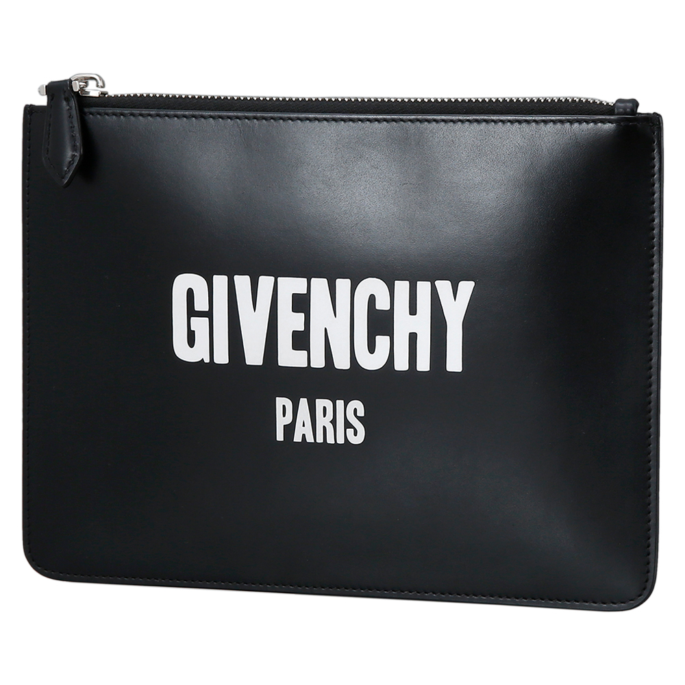 GIVENCHY(USED)지방시 로고 클러치
