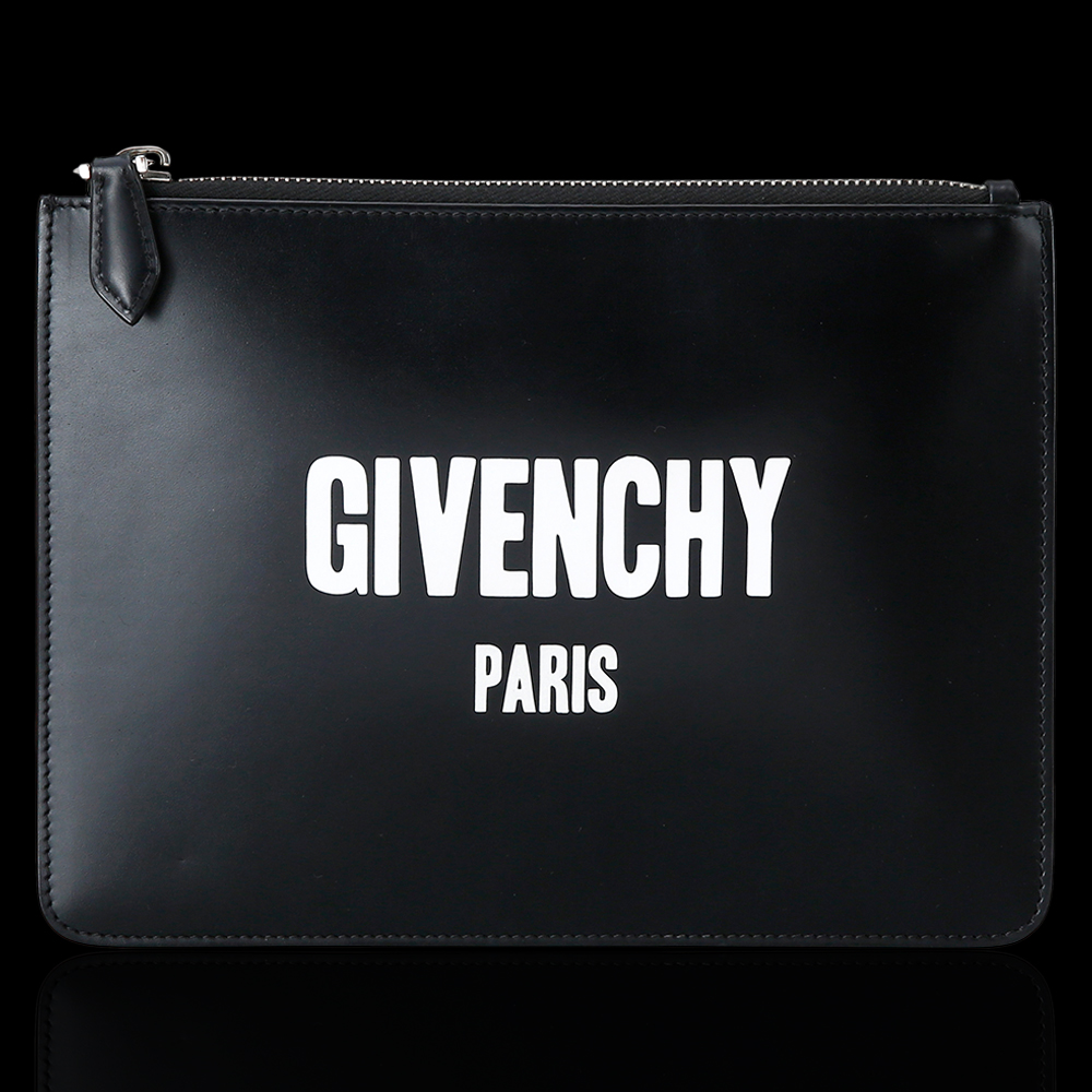 GIVENCHY(USED)지방시 로고 클러치