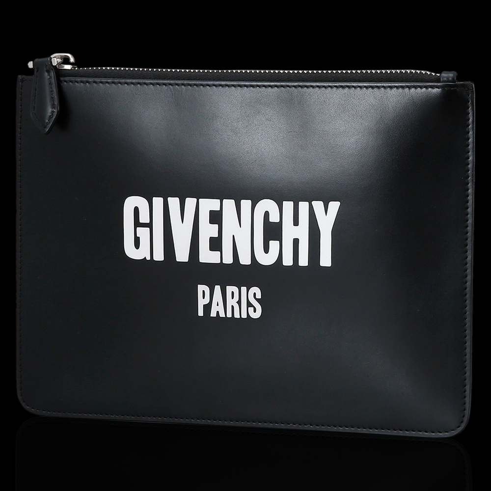 GIVENCHY(USED)지방시 로고 클러치