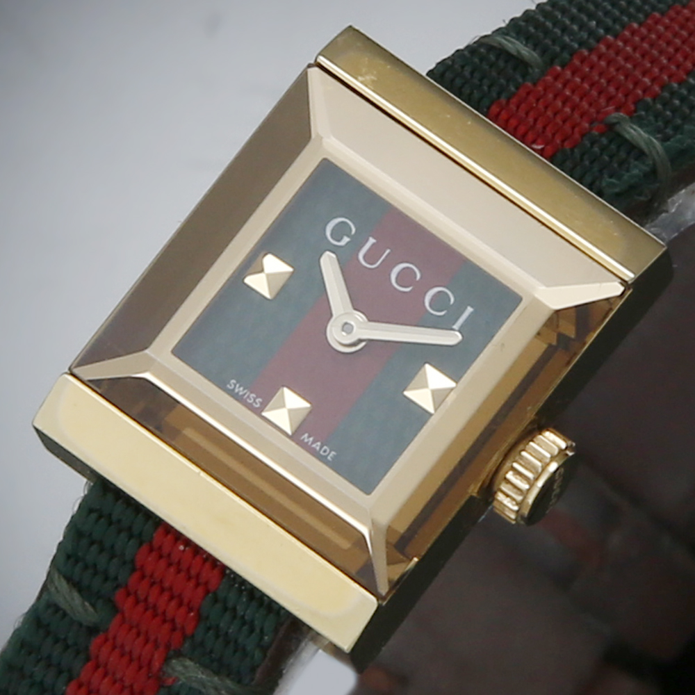 GUCCI(USED)구찌 스퀘어 레이디 쿼츠