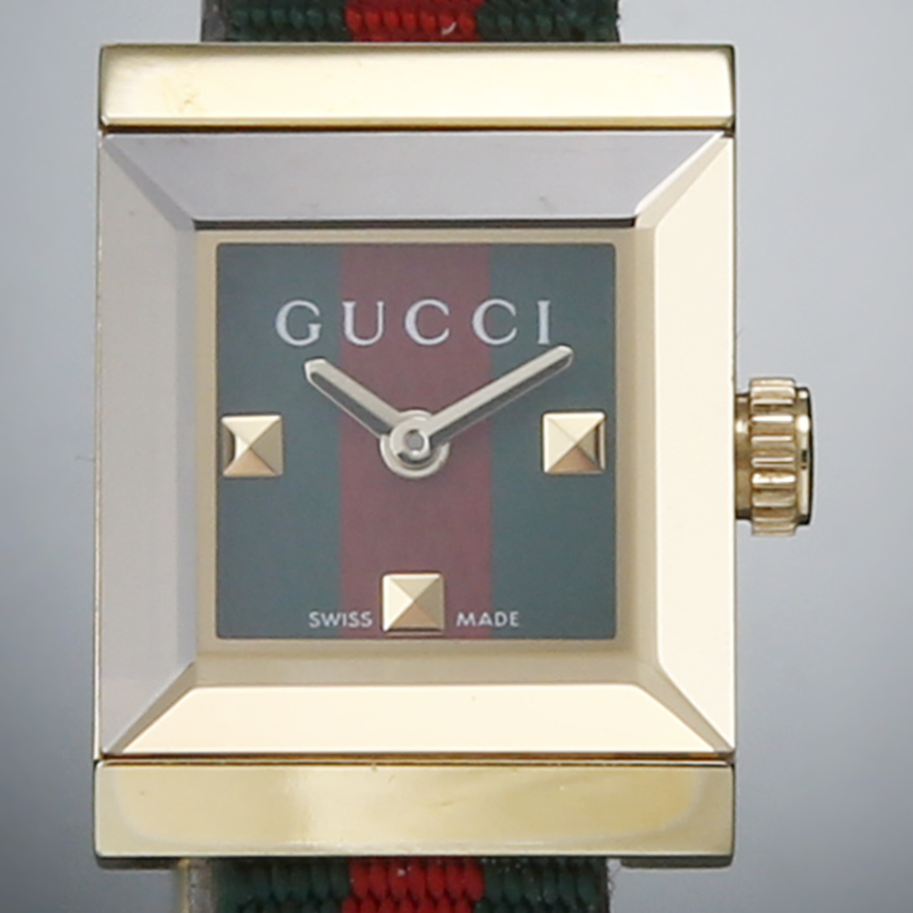 GUCCI(USED)구찌 스퀘어 레이디 쿼츠