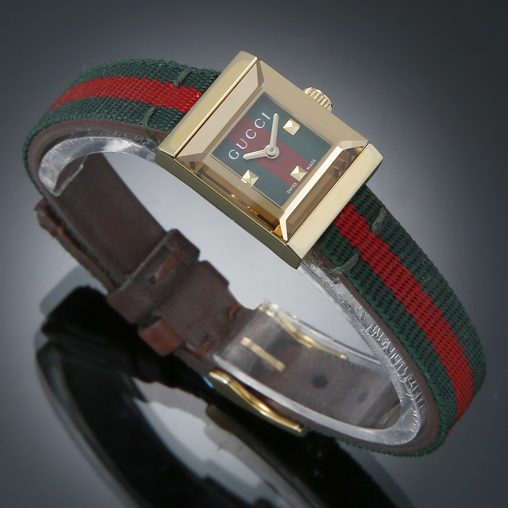 GUCCI(USED)구찌 스퀘어 레이디 쿼츠