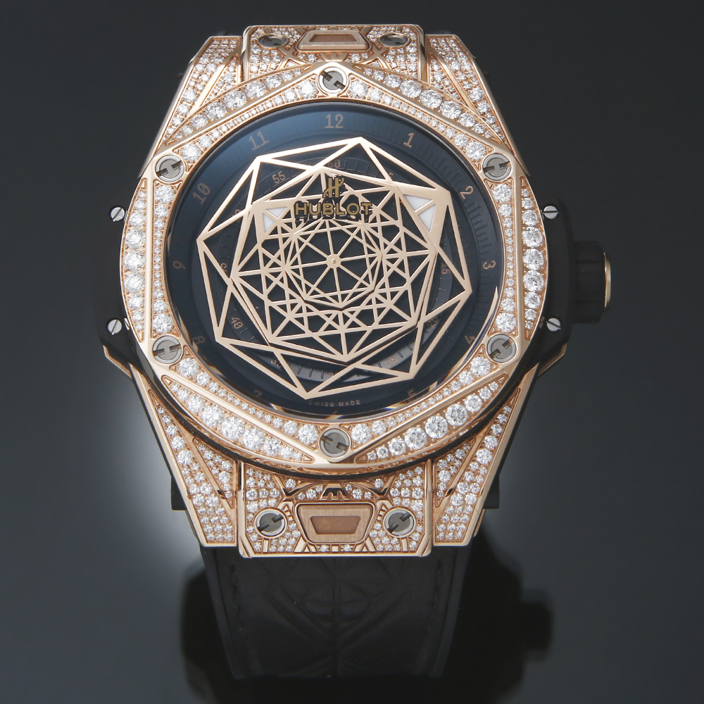 HUBLOT(USED)위블로 유니코 빅뱅 킹 골드