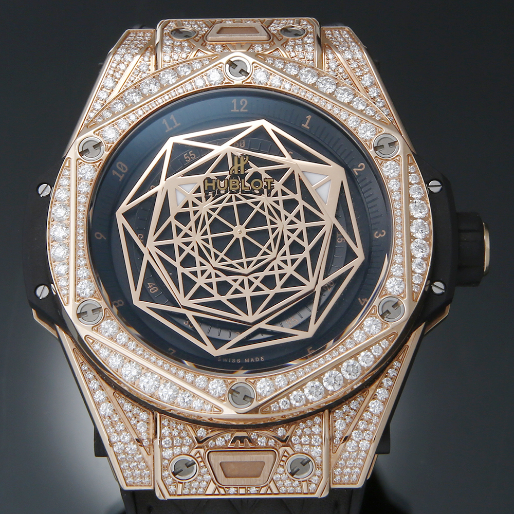 HUBLOT(USED)위블로 유니코 빅뱅 킹 골드