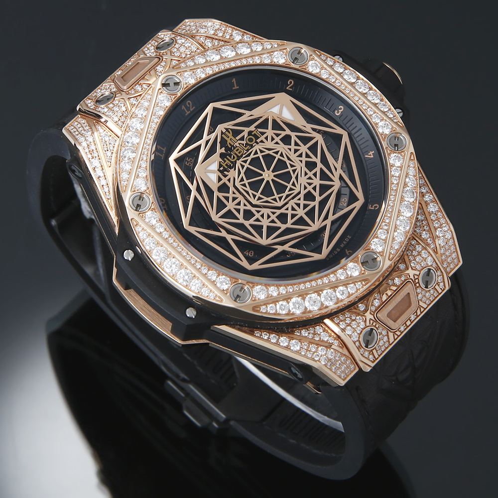 HUBLOT(USED)위블로 유니코 빅뱅 킹 골드