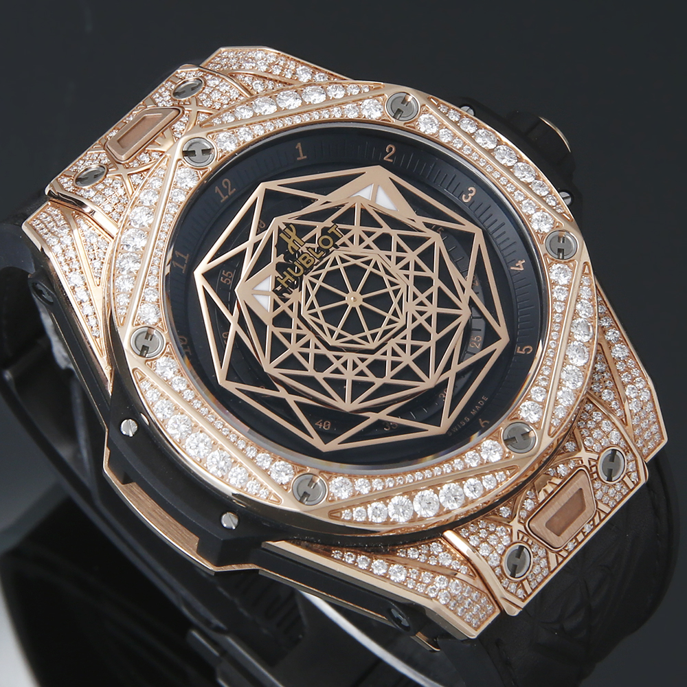 HUBLOT(USED)위블로 유니코 빅뱅 킹 골드