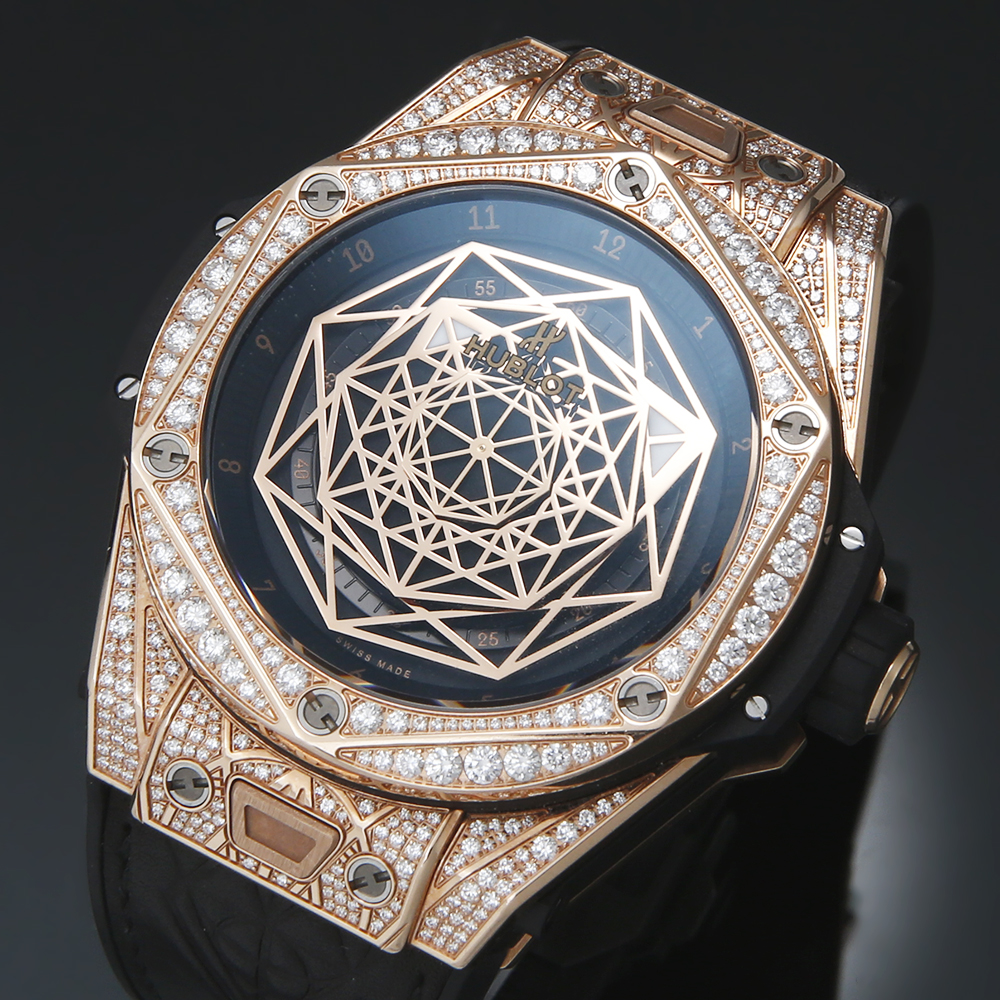 HUBLOT(USED)위블로 유니코 빅뱅 킹 골드