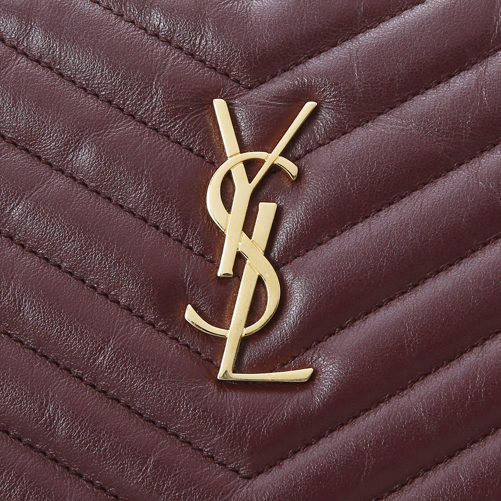 Yves Saint Laurent(USED)생로랑 모노그램 쉐브론 클러치