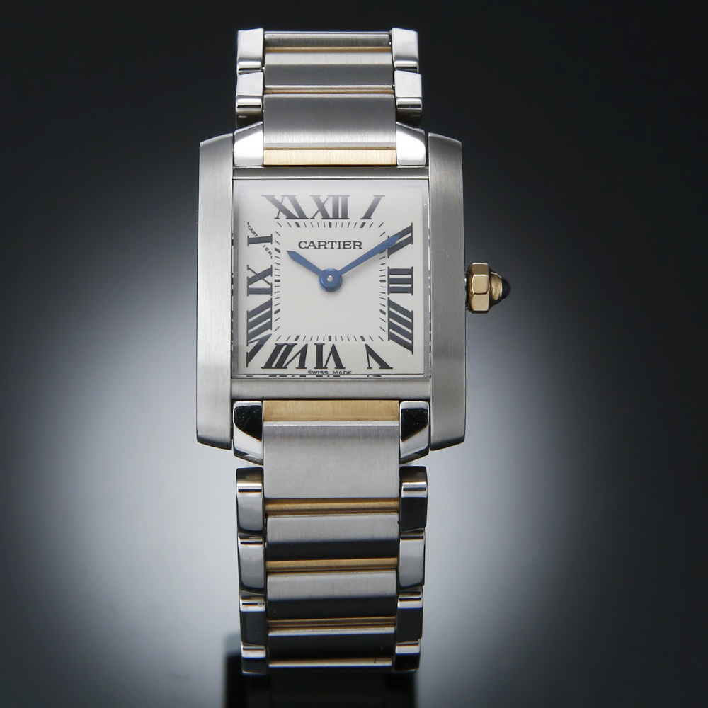 CARTIER(USED)까르띠에 탱크 프랑세스 콤비 스몰
