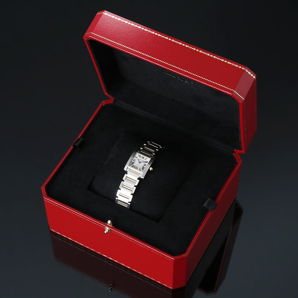CARTIER(USED)까르띠에 탱크 프랑세스 콤비 스몰