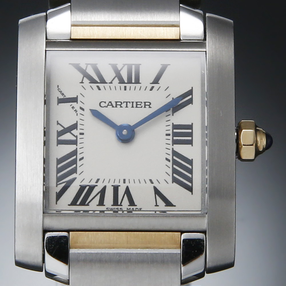 CARTIER(USED)까르띠에 탱크 프랑세스 콤비 스몰