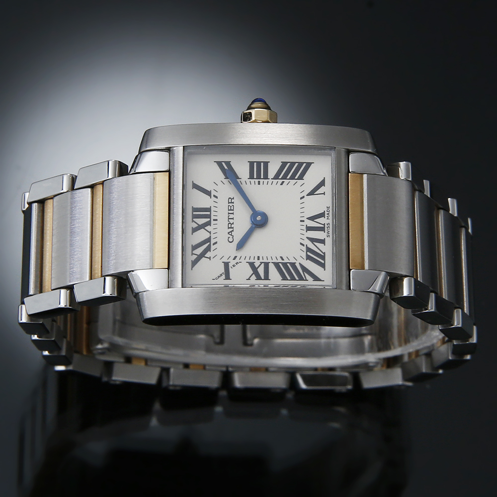 CARTIER(USED)까르띠에 탱크 프랑세스 콤비 스몰
