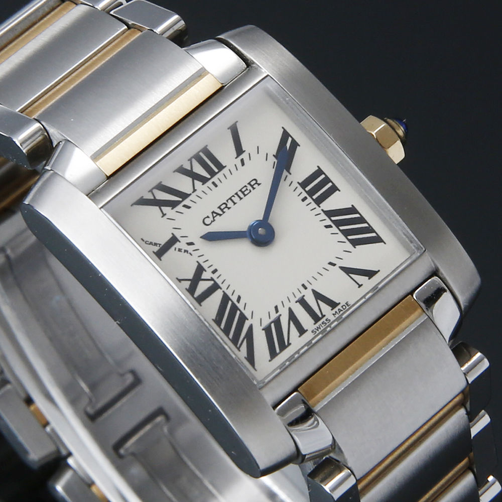 CARTIER(USED)까르띠에 탱크 프랑세스 콤비 스몰