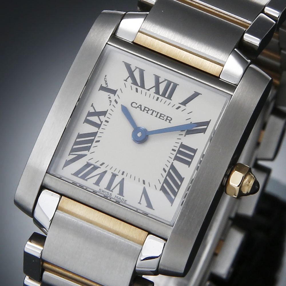 CARTIER(USED)까르띠에 탱크 프랑세스 콤비 스몰