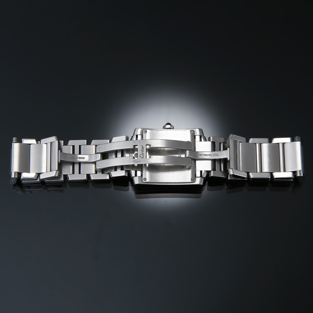 CARTIER(USED)까르띠에 탱크 프랑세스 스틸 미듐