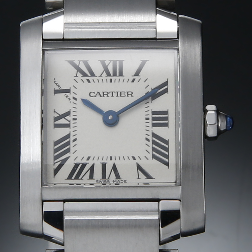 CARTIER(USED)까르띠에 탱크 프랑세스 스틸 스몰