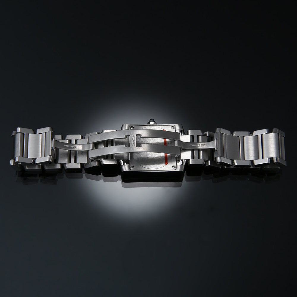 CARTIER(USED)까르띠에 탱크 프랑세스 스틸 스몰