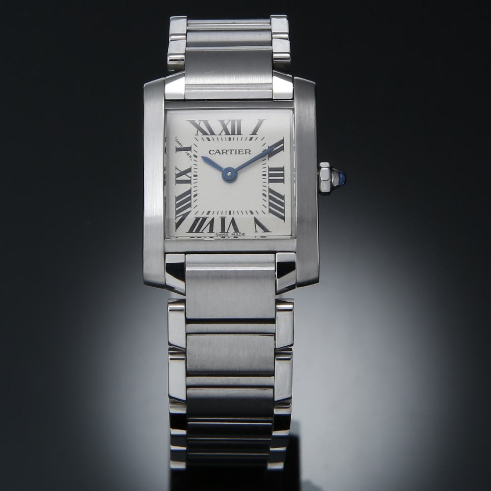 CARTIER(USED)까르띠에 탱크 프랑세스 스틸 스몰