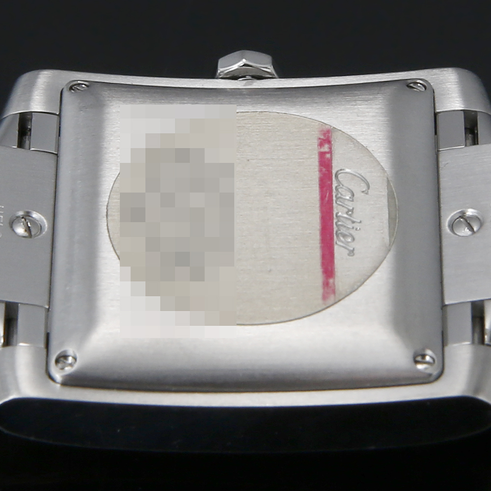 CARTIER(USED)까르띠에 탱크 프랑세스 스틸 라지 오토