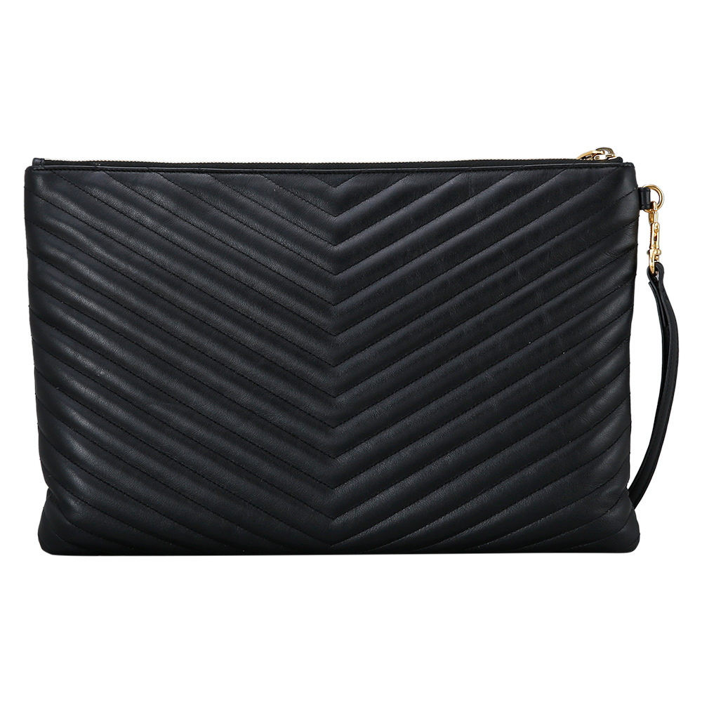 Yves Saint Laurent(USED)생로랑 모노그램 쉐브론 클러치