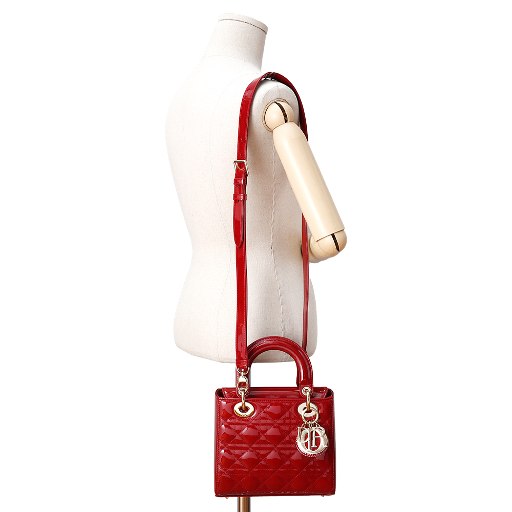 CHRISTIAN DIOR(USED)크리스찬디올 레이디디올 페이던트 스몰