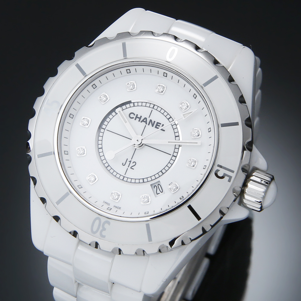 CHANEL(USED)샤넬 J12 화이트 세라믹