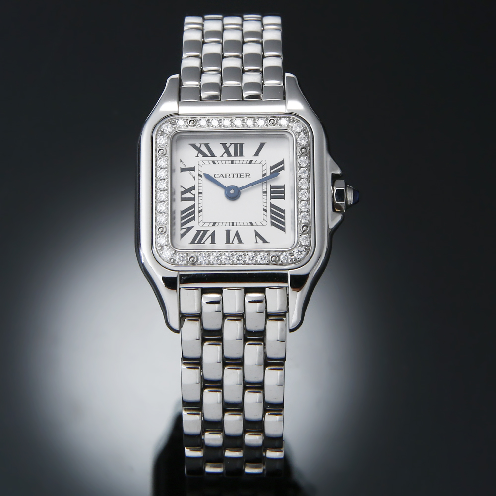 CARTIER(USED)까르띠에 팬더 스틸 다이아베젤