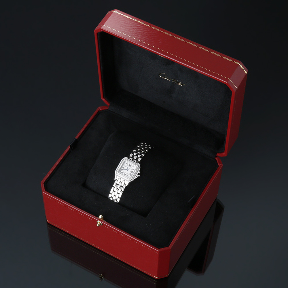 CARTIER(USED)까르띠에 팬더 스틸 다이아베젤