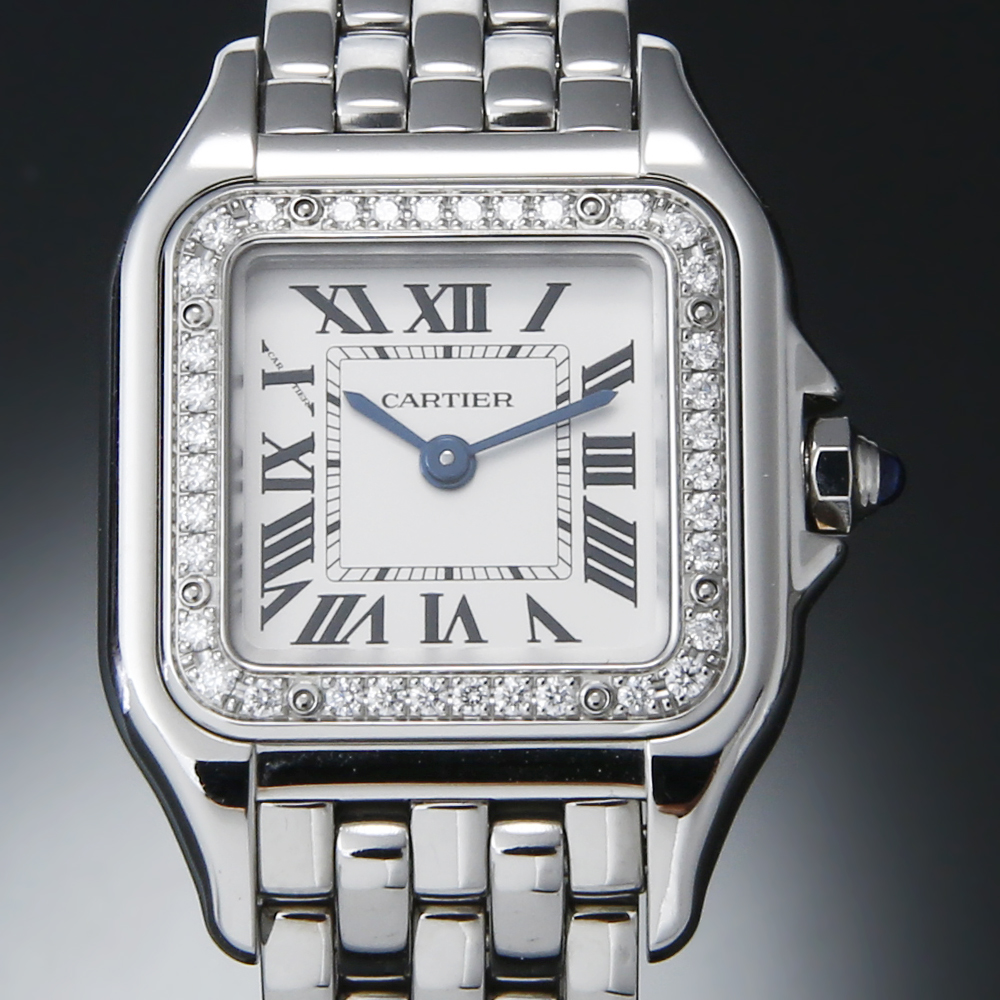 CARTIER(USED)까르띠에 팬더 스틸 다이아베젤