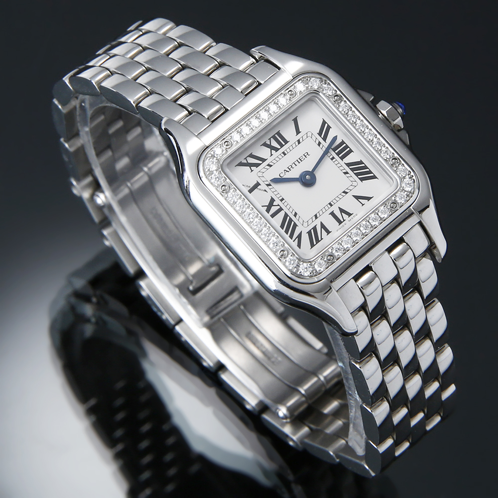 CARTIER(USED)까르띠에 팬더 스틸 다이아베젤