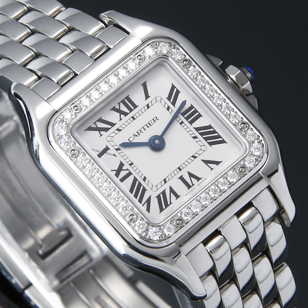 CARTIER(USED)까르띠에 팬더 스틸 다이아베젤