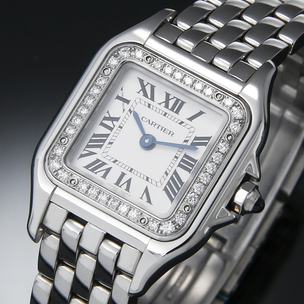 CARTIER(USED)까르띠에 팬더 스틸 다이아베젤
